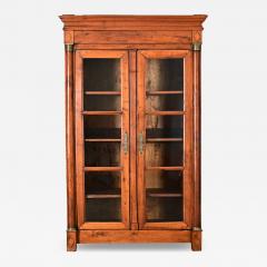 French Early 19th Century Fruitwood Empire Bibliotheque - 4329685