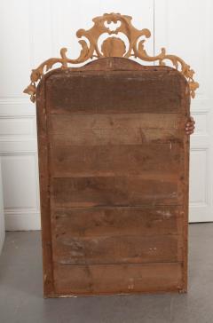 French Early 19th Century Louis XV Style Gold Gilt Mantel Mirror - 1002084