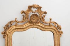 French Early 19th Century Louis XV Style Gold Gilt Mantel Mirror - 1002088