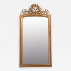 French Early 19th Century Louis XV Style Gold Gilt Mantel Mirror - 1002635