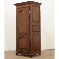 French Early 19th Century Oak Bonnetiere - 3135677