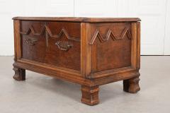 French Early 19th Century Oak Coffer - 1681469