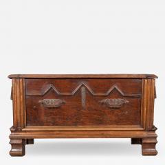 French Early 19th Century Oak Coffer - 1681749