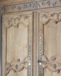 French Early 19th Century Provincial Oak Buffet Deux Corps - 4663271