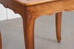 French Early 20th Century Cherry Louis XV Style Game Table - 1430830