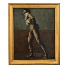 French Early 20th Century Male Nude by Didier Tourn  - 4549882
