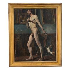 French Early 20th Century Male Nude by Didier Tourn  - 4549883