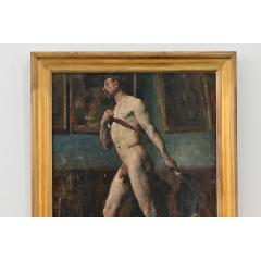 French Early 20th Century Male Nude by Didier Tourn  - 4550088