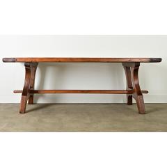 French Early 20th Century Pine Refectory Table - 3856255