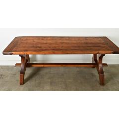 French Early 20th Century Pine Refectory Table - 3856261