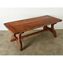 French Early 20th Century Pine Refectory Table - 3856348