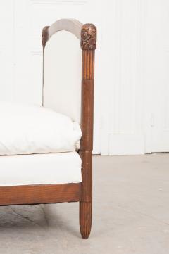 French Early 20th Century Walnut Art Deco Daybed - 979316