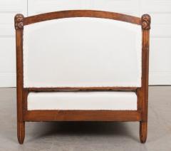 French Early 20th Century Walnut Art Deco Daybed - 979322