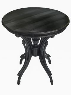 French Ebonized Gueridon Table - 1933782