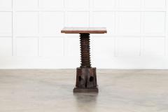 French Elm Corkscrew Side Table - 4297927