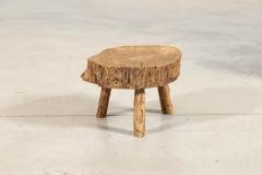 French Elm Side Table - 4328993