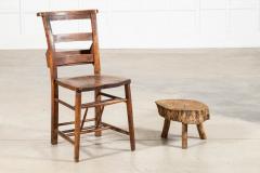French Elm Side Table - 4328994
