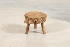 French Elm Side Table - 4328998