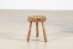French Elm Side Table - 4329246