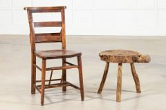 French Elm Side Table - 4329270