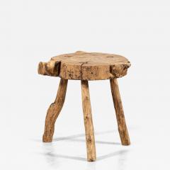 French Elm Side Table - 4329305