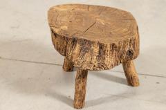 French Elm Side Table - 4329296