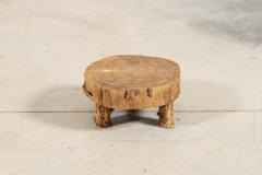 French Elm Side Table - 4329316