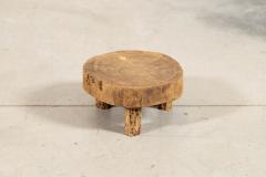 French Elm Side Table - 4329317
