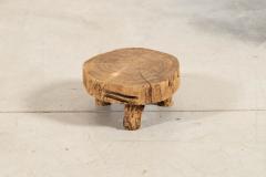 French Elm Side Table - 4329318