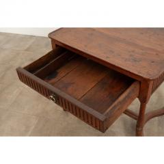 French Elm Side Table From Brittany - 3164155
