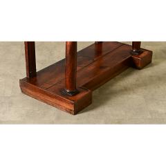French Empire 19th Century Mahogany Console Table - 4437662