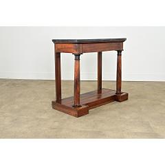 French Empire 19th Century Mahogany Console Table - 4437663