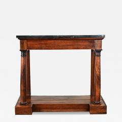 French Empire 19th Century Mahogany Console Table - 4444859