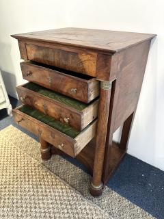 French Empire Bedside Table Early 19th Century - 4559229