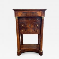 French Empire Bedside Table Early 19th Century - 4574634