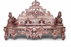 French Empire Bronze Dore Double Inkwell - 4322151