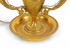 French Empire Bronze Dore Table Lamp - 4656165