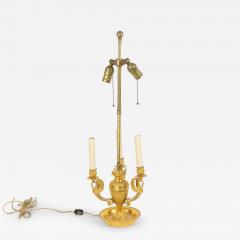 French Empire Bronze Dore Table Lamp - 4708702