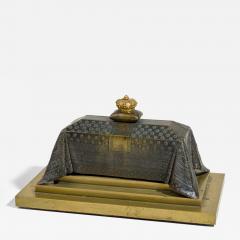 French Empire Bronze Inkwell - 4631540