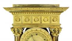 French Empire Bronze Mantle Clock - 4130032