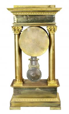 French Empire Bronze Mantle Clock - 4130043