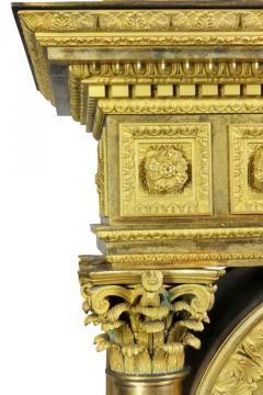 French Empire Bronze Mantle Clock - 4130044