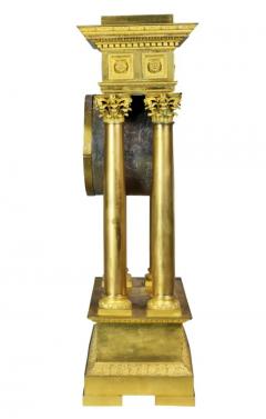 French Empire Bronze Mantle Clock - 4130121