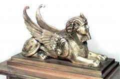 French Empire Bronze Sphinx Mantel Clock - 4658512