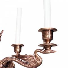 French Empire Ebonized and Bronze Dore Chandelier - 4651815