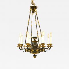 French Empire Gilt Bronze Chandelier - 4644167