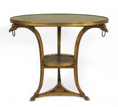 French Empire Gueridon Marble Table - 1437909