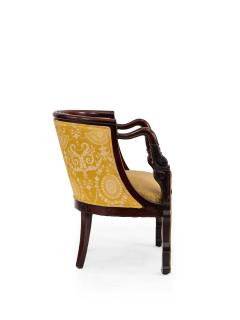 French Empire Mahogany Arm Chair - 1403101