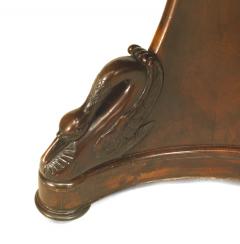 French Empire Mahogany Carved Center Table - 1424228