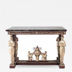 French Empire Mahogany Center Table - 1428244